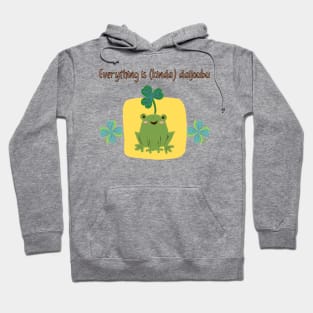 Everything is Kinda Daijoubu Frog Hoodie